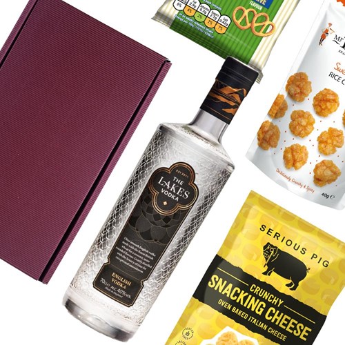 Lakes Vodka 70cl Nibbles Hamper